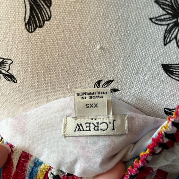 NWOT J.Crew one shoulder floral dress - Picture 2 of 3